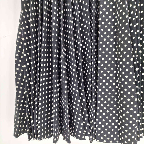 コーチ COACH Micro Dot Pleated Skirt マイクロ ドット プリーツ スカート レディース 0