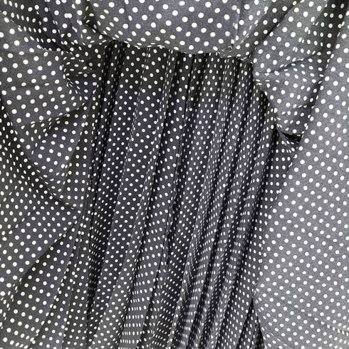 コーチ COACH Micro Dot Pleated Skirt マイクロ ドット プリーツ スカート レディース 0