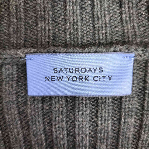 サタデーズニューヨークシティ Saturdays NYC LEAH CASHMERE ZIP SWEATER レディース JPN:M