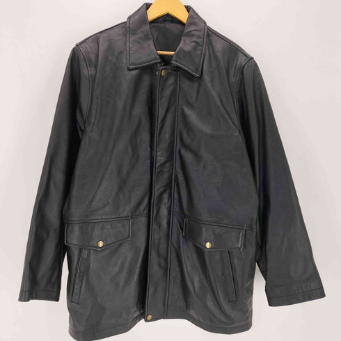 ラムレザー ハーフコート メンズ JPN:M