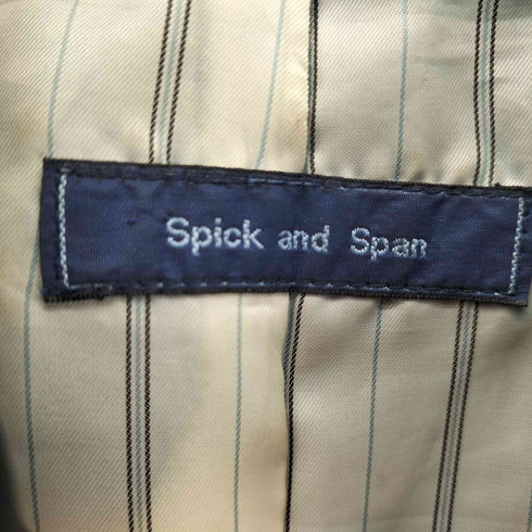 スピックアンドスパン Spick and Span レザー トラッカージャケット レディース