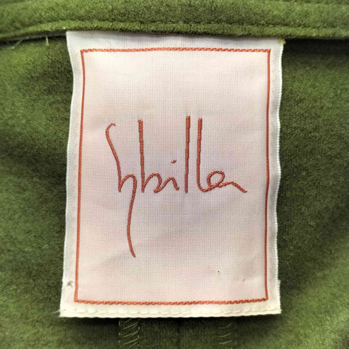 シビラ Sybilla パッチワーク ウール ジャケット レディース M