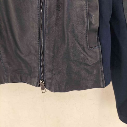 Street Leather リアルレザー ライダースジャケット レディース JPN:L