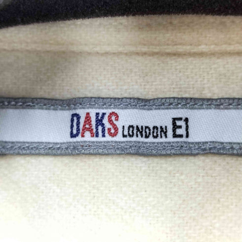 ダックスロンドン DAKS LONDON アンゴラ混 ウールシャツ メンズ L