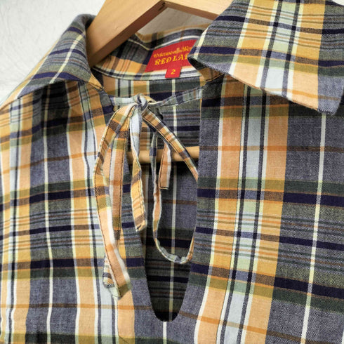 ヴィヴィアンウエストウッドレッドレーベル Vivienne Westwood RED LABEL 変形シャツブラウス レディース JPN:2