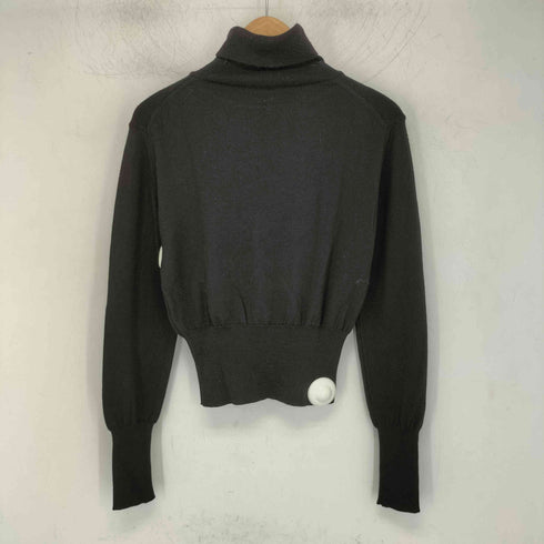 ヴィヴィアンウエストウッドレッドレーベル Vivienne Westwood RED LABEL イタリア製 オーヴ刺繍 タートルネックニット レディース import:M
