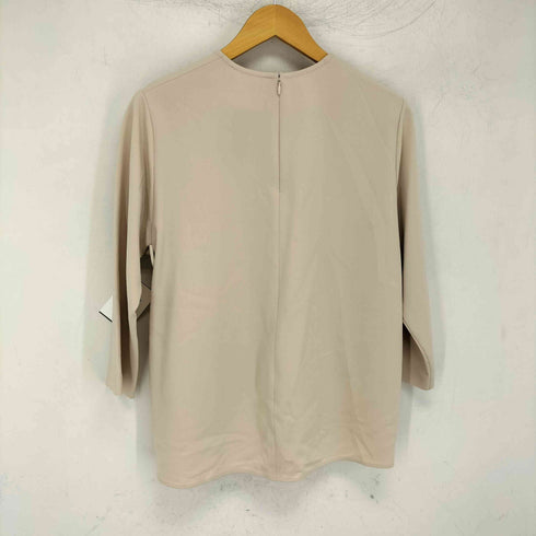 デミルクスビームス Demi-Luxe BEAMS トリアセ ステッチネック プルオーバー レディース JPN:38