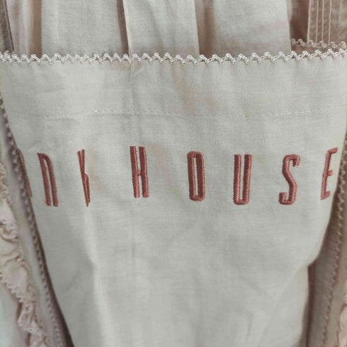 ピンクハウス PINK HOUSE 24SS エプロン付きオリジナルチェックワンピース レディース