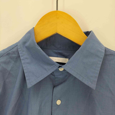 ウィムバイリドム WYM LIDNM MICRO SPAN BASIC DRESS SHIRT ベーシックドレスシャツ メンズ L
