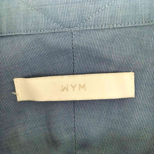 ウィムバイリドム WYM LIDNM MICRO SPAN BASIC DRESS SHIRT ベーシックドレスシャツ メンズ L