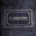 T'S collection ニット切替 レザージャケット レディース