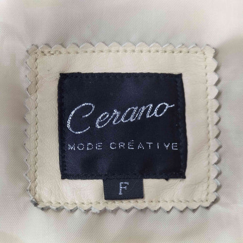 cerano レザー 中綿 コート レディース FREE