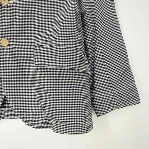 ポールスミス Paul Smith コットン ギンガムチェック 2B テーラード ジャケット メンズ import:L