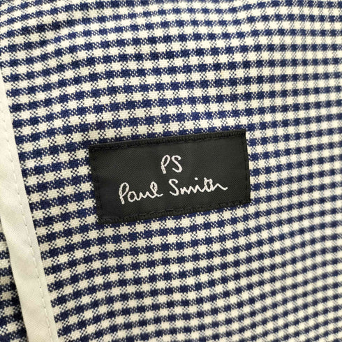 ポールスミス Paul Smith コットン ギンガムチェック 2B テーラード ジャケット メンズ import:L