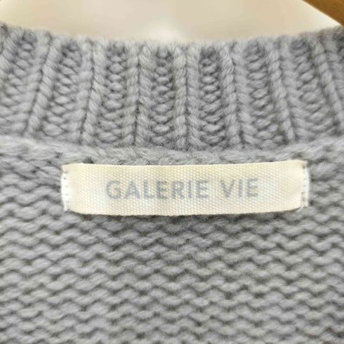 ギャルリーヴィー GALERIE VIE ファイン ウール クルーネック プルオーバー レディース JPN:S