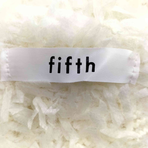 フィフス FIFTH チョウチョヤーンニットクロップドプルオーバー レディース FREE