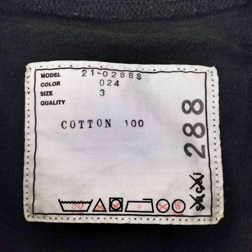 サカイ Sacai ロゴプリント 半袖Tシャツ メンズ 3