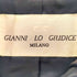 GIANNI LO GIUDICE ラムレザー スタンドカラー レザージャケット レディース 36