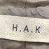 ハク H.A.K ラムレザー スタンドカラー コート メンズ
