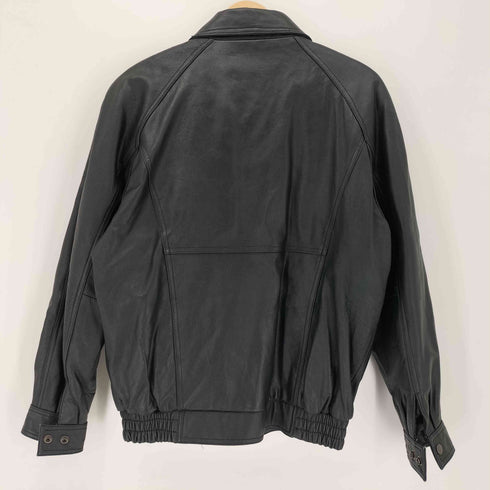 LEATHER COLLECTION ラムレザー A-2 フライトジャケット メンズ import:L