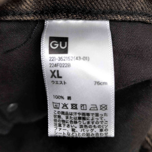 ジーユー GU バレルレッグジーンズ レディース JPN:XXL