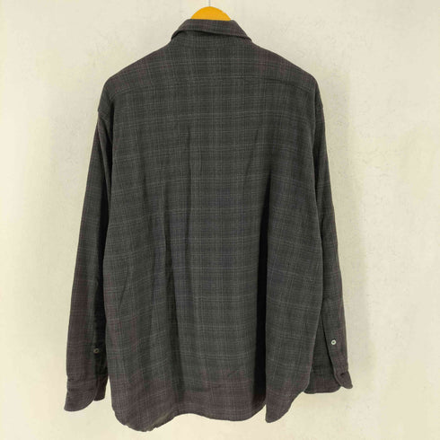ナナミカ nanamica REGULAR COLLAR WOOL PLAID SHIRT レギュラー カラー ウール プライド シャツ メンズ L