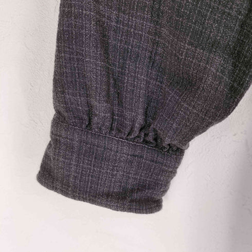 ナナミカ nanamica REGULAR COLLAR WOOL PLAID SHIRT レギュラー カラー ウール プライド シャツ メンズ L