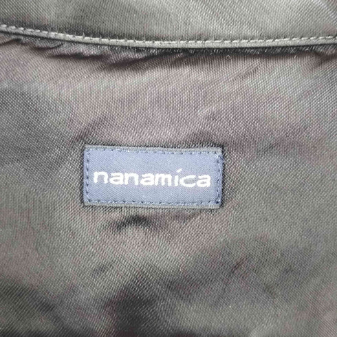 ナナミカ nanamica REGULAR COLLAR WOOL PLAID SHIRT レギュラー カラー ウール プライド シャツ メンズ L