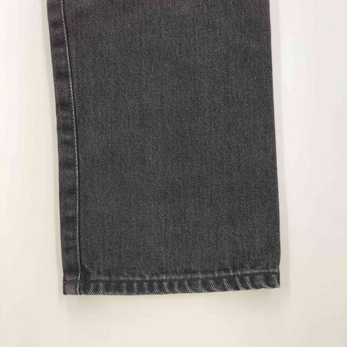 ロンハーマン Ron Herman WASH STRAIGHT SELVEDGE DENIM 赤耳 ブラック デニム パンツ メンズ 32