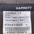 ハムネット HAMNETT 比翼 ダブルジップ トグルボタン フーデット ウール ツイード ヘリンボーン 中綿 ベスト メンズ import:L