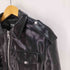 ザラ ZARA クロップド フェイクレザー ブルゾン エポレット レディース import:S