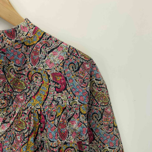 アーペーセー A.P.C. マルチカラー ペイズリースキッパーブラウス レディース S