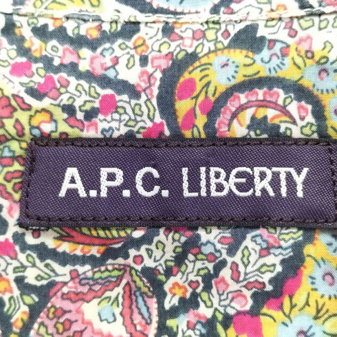 アーペーセー A.P.C. マルチカラー ペイズリースキッパーブラウス レディース S