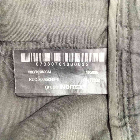 ザラ ZARA プリーツ ワイドパンツ メンズ US M