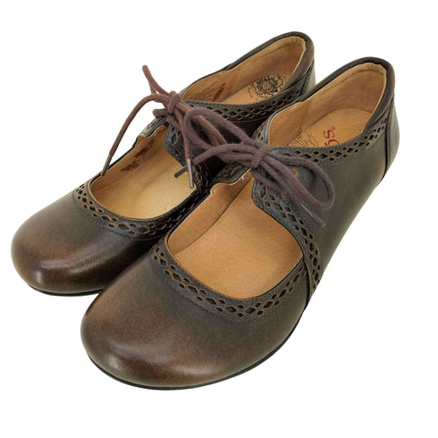 Taos Footwear レースアップ メリージェーン シューズ レディース EUR:38