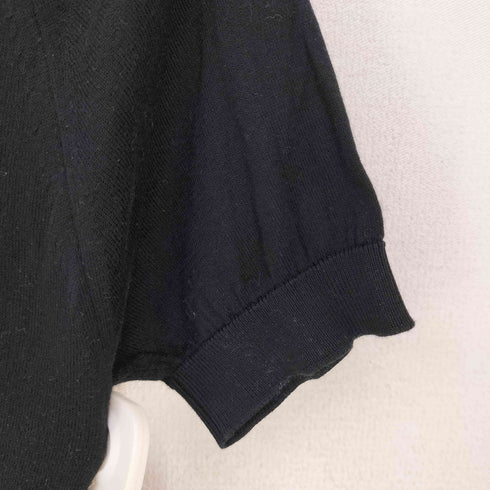 ジョンスメドレー JOHN SMEDLEY イングランド製 Vネック半袖ニット レディース import:S