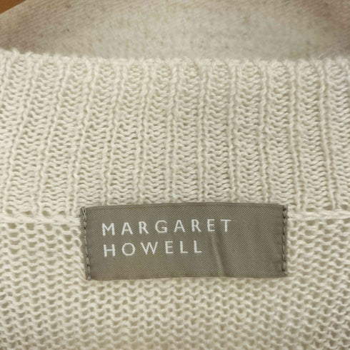 マーガレットハウエル MARGARET HOWELL モックネック リネン 長袖ニット レディース JPN:1