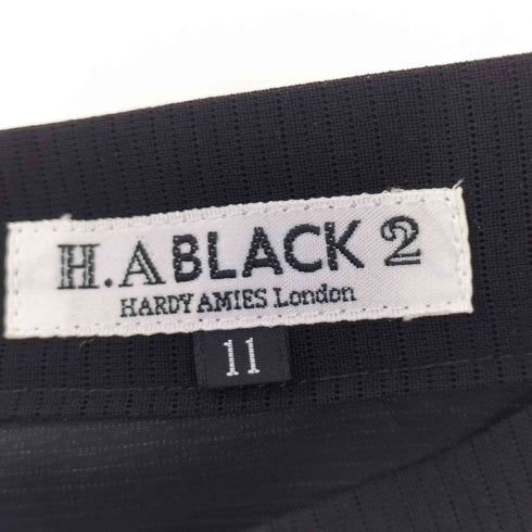 ハーディエイミス HARDY AMIES ロング ポリ チェック スカート レディース 11