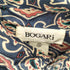 BOGARI ボガリ シルク100% ペイズリー柄シャツ メンズ XL