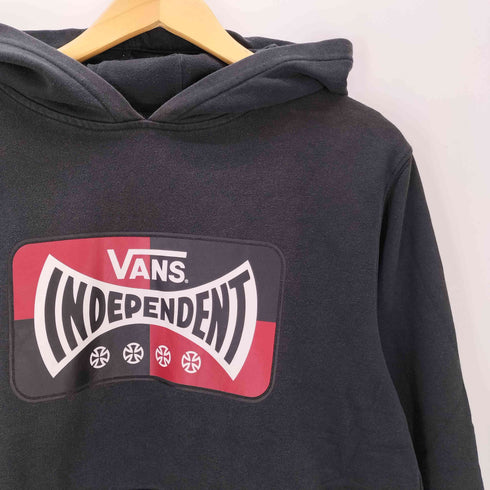 バンズ VANS コラボ ロゴ プリント プルオーバー パーカー フーディー メンズ JPN:XL