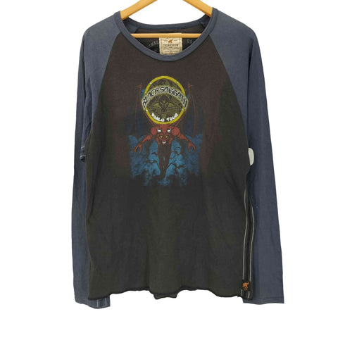 TRUNKSHOW トランクショー バンド プリント リンガー Tシャツ 両面 プリント ヘヴィメタル メンズ JPN:3