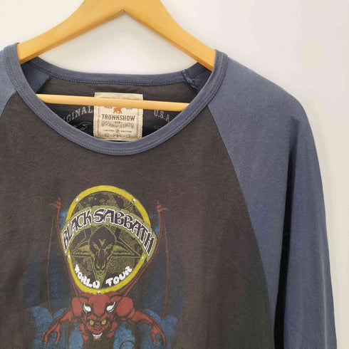 TRUNKSHOW トランクショー バンド プリント リンガー Tシャツ 両面 プリント ヘヴィメタル メンズ JPN:3
