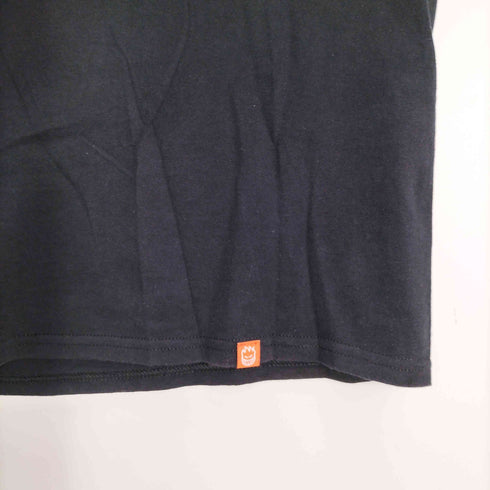 スピットファイアー SPITFIRE 00S メキシコ製 WHEELS ロゴ バック プリント Tシャツ メンズ import:L