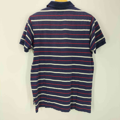 ポロスポーツラルフローレン POLO SPORT RALPH LAUREN 90S SPORT FIT ポニー 刺繍 ボーダー ポロシャツ メンズ import:M