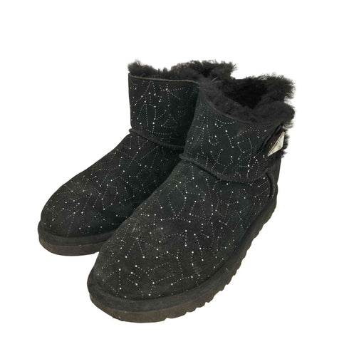 アグ UGG MINI BAILEY BUTTON BLING CONSTELLATIO ミニ ベイリー ボタン ブリング コンステレーション ムートンショートブーツ レディース JPN:23