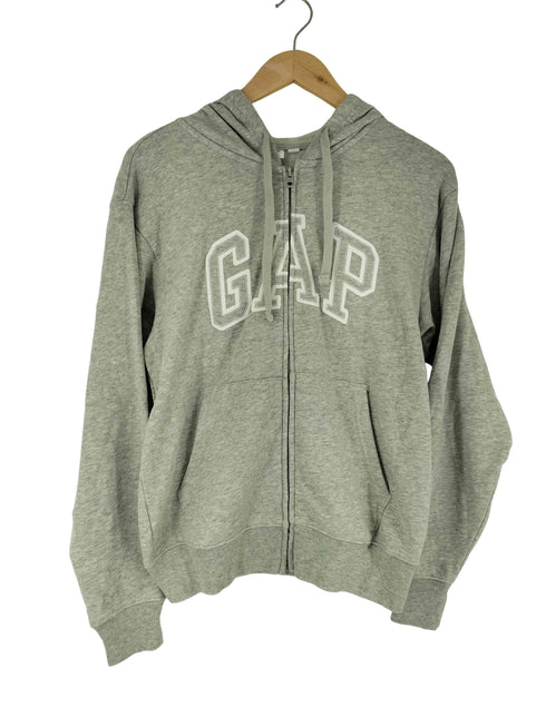 ギャップ Gap Sweatshirt mit Logo ジップアップパーカー レディース XXS