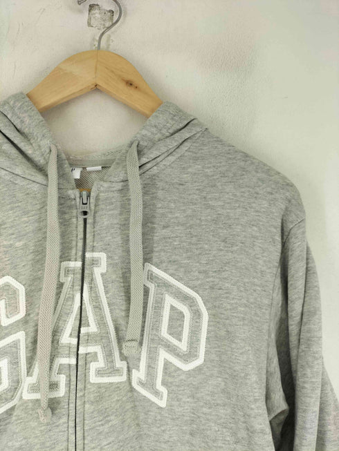 ギャップ Gap Sweatshirt mit Logo ジップアップパーカー レディース XXS