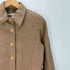 90S OLD genuine lamb leather 本革 羊革 クロップド オール リアル ラム レザー ジャケット レディース