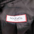 マックスアンドコー MAX&CO. MADE IN ITALY イタリア製 ローゲージ ツイード クロップド フルジップ ドライバーズ ニット ジャケット LAMPO ジップ 短丈 ブラック レディース EUR:38