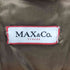 マックスアンドコー MAX&CO. MADE IN ITALY Cow Leather イタリア製 本革 牛革 オール カウレザー カバーオール ジャケット レディース EUR:40